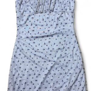 Romwe Women's Blue and Purple Dress